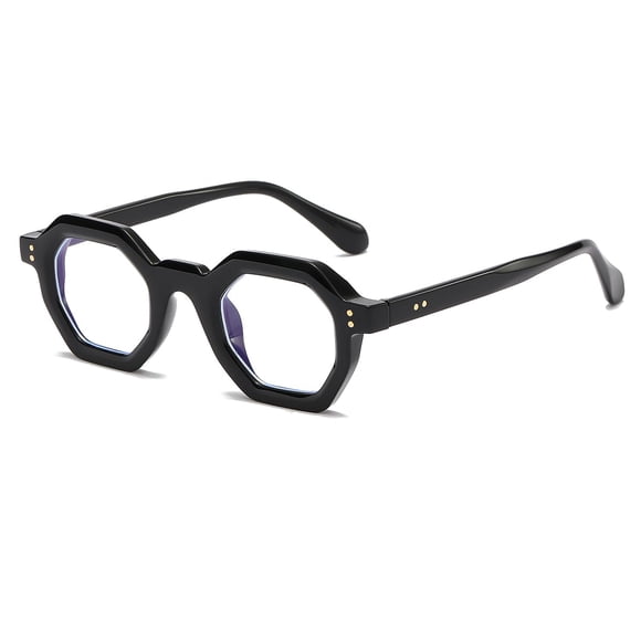 Gafas de bloqueo de luz azul JOVAKIT con montura octagonal retro