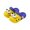 02_Yellow, variant on GPOECD Girls Clogs Breathable Soft Sole Toddler Sandals with Cute Bear Design Water Shoes for Beach and Indoor Outdoor Play Kids Slippers 18M-9Y 08_Khaki,18-24 Months