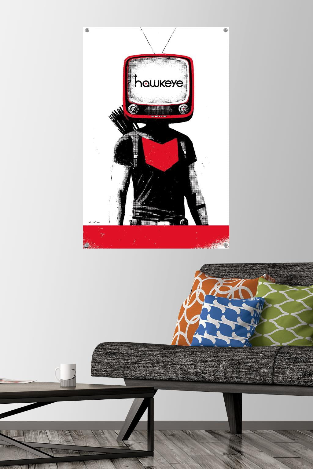 Marvel Comics - Hawkeye - Hawkeye #17 Wall Poster with Pushpins, 22.375" x 34"