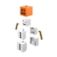 thumbnail image 3 of Figura de acción MATTEL Minecraft Vanilla Snow Golem, 3 of 4