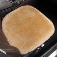 thumbnail image 1 of Funda de asiento de coche OGLAND Fluffy, piel de oveja genuina de Australia, 1 of 8