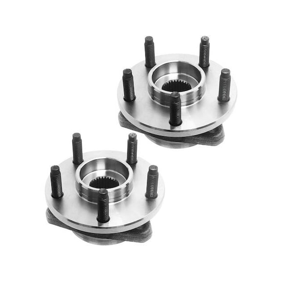 Front Wheel Hub Assembly Set - Compatible with 2005 - 2007 Pontiac G6 2006