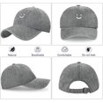thumbnail image 4 of Gorra de béisbol unisex Gorra de hombre Gorra ajustable de mujer Gorra de hip-hop deportiva de algodón TUNC Sencillez, 4 of 5