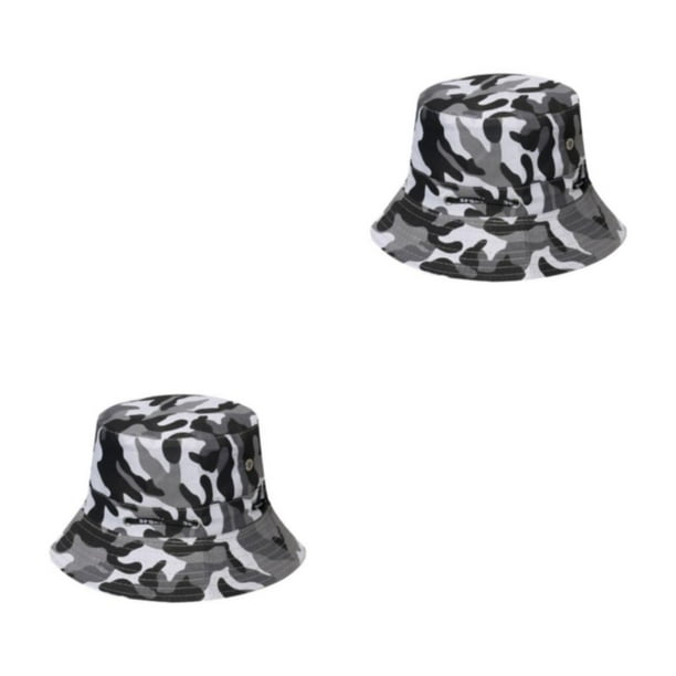 Jumpingount Sombrero de pescador cómodo y transpirable para protección solar Protección Protector solar Gorra de pescador disruptivo pattern5 patrón disruptivo5 58cm 2Conjunto