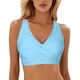 thumbnail image 1 of MKLEKYY Trajes De Baño Dama Women Lace Up Swimwear Tops Underwire Full Coverage Bikini Top Push Up Swim Crop Top Tie Back Bathing Suit Tops, 1 of 5