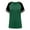 Green, variant on Tumotour Summer Tops For Women Solid Sports Shirt Short Sleeve Round Neck Top 2025 Spring Cute Casual Outfits Shirts Vacation Clothes Pullover Tops
