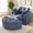 DustyBlue, variant on BYBYME 104"Modular Sectional Cloud Couch with Ottoman,Oversized L-Shaped Corduroy Sofa,Cloud Boneless Couch with Layered Cushion for Living Room,Navy