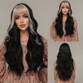 thumbnail image 3 of New Long Hair Wig for Women, Elegant and Fluffy Big Curl Wig, Fashionable New Style Daily Long Curly Full Wig, 3 of 8