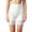 F1-White438, variant on Women's Underwear High Waist Lifter Shaper Shorts Crisscross Waist Lace Hem Tummy Control Shapewear