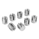thumbnail image 4 of 16 Pcs Stainless Steel Wire Rope Green Wall Trellis Fitting Cross Clip 3mm Wire, 4 of 5