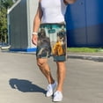 thumbnail image 3 of Daiia Desert Monkeys Drive Mens Woven Stretch Pajama Short,Short Pajama Pants-Large, 3 of 7