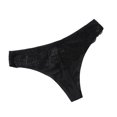 thumbnail image 1 of Minnieouse Bragas de tiro bajo, tanga, bragas sin costuras, diseño de encaje, sexy, atractiva, mano de obra fina, elasticidad, ropa de dormir para mujer Ropa interior Negro L Minnieouse AP019044-02, 1 of 6