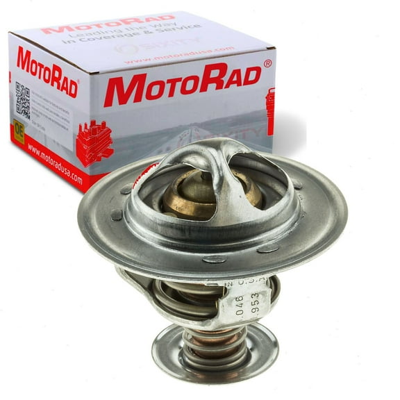 MotoRad Engine Coolant Thermostat compatible with Toyota Tacoma 1995-2016 - 180F Fail-Safe
