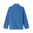 thumbnail image 7 of LittleSpring 1/4 Zip Winter Jackets for Boys Fleece Sweatshirt Pullover Warm Outerwear Blue Size 4, 7 of 7