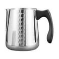 thumbnail image 2 of Abbracc Household Milk Frothing Mug Frother Steamer Cup Coffee Milk Frothing Jug 1000ml, 2 of 9