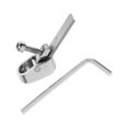 thumbnail image 1 of facefd Brass plane Violin making luthier tool woodworking thumb Plane Cutter Curved plane Silver XXS, 1 of 9