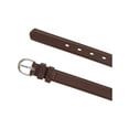 thumbnail image 2 of CTM Kid's Leather 1 inch Basic Dress Belt, 2 of 3