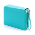 thumbnail image 1 of 184 Slots Pencil Organizer Handy Wareable Colored Pen Bags Portable Foldable Storage Pencil Wrap Case, 5 Colors, 1 of 2