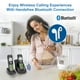 thumbnail image 3 of Teléfono inalámbrico VTech VG131-21 DECT 6.0 de 2 auriculares con Bluetooth, 3 of 9