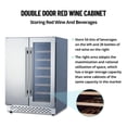 thumbnail image 6 of Ataucjin Beverage and Wine Cooler - Dual Zone, Built-in and Freestanding, Holds 54 Cans and 20 Bottles, Independent Temperature Control, Upgraded Quiet Compressor., 6 of 7