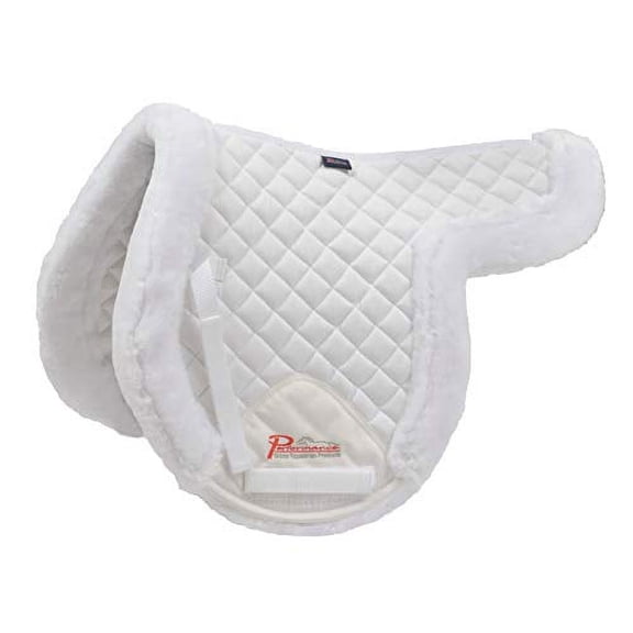 SupaFleece Rimmed Shaped Pad: Luxury Comfort for Your Horse 17"-17.5"
