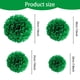 thumbnail image 3 of Ounissouiy Papel 0pcs Pom Pom Paper Pom Pom Bolas de papel para bolas de flores de fiesta de cumpleaños Kits de decoración para fiestas De color verde oscuro 7.8 pulgadas, 3 of 6
