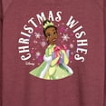 thumbnail image 3 of Disney - Christmas Wishes Tiana - Women's Lightweight French Terry Long Sleeve Shirt, 3 of 5
