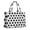 Soccer Ball Pattern, variant on Large Capacity Tote Bag,Red Football Helmets with Bows Pattern Handbag Fashion Luxury Tote Bag,15.7"x13"x 5.1" Inches,Laptop Compatible