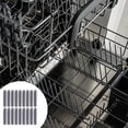 thumbnail image 6 of Oahisha 100pcs Universal Size Silicone Dishwasher Rack Caps,Prong Rack Caps,Fit Most Model (Grey), 6 of 10
