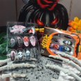 thumbnail image 2 of Presiona Uñas AROVFAM Spider Web Skeleton Skull para Halloween, 2 of 8