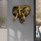 thumbnail image 3 of Estatua de pared de poliresina 3D Colco Elegante fina para interiores y exteriores 20 cm x 21,5 cm Mural, 3 of 8