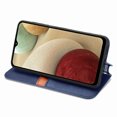 thumbnail image 2 of Case for Samsung Galaxy A12 Flip Cover Wallet Flip Cover Magnetic Protective - Blue, 2 of 5