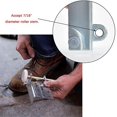 thumbnail image 4 of Garage Door Bottom Lifting Brackets For 7/16in Stem Roller Left And Right With Bolts, 4 of 5