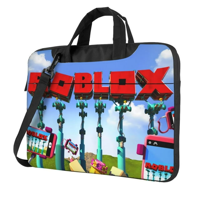 Zufioo Roblox for Laptop Bag, Zippered Computer Shoulder Bag Messenger Bag Briefcase, Suitable for School, Work, Travel