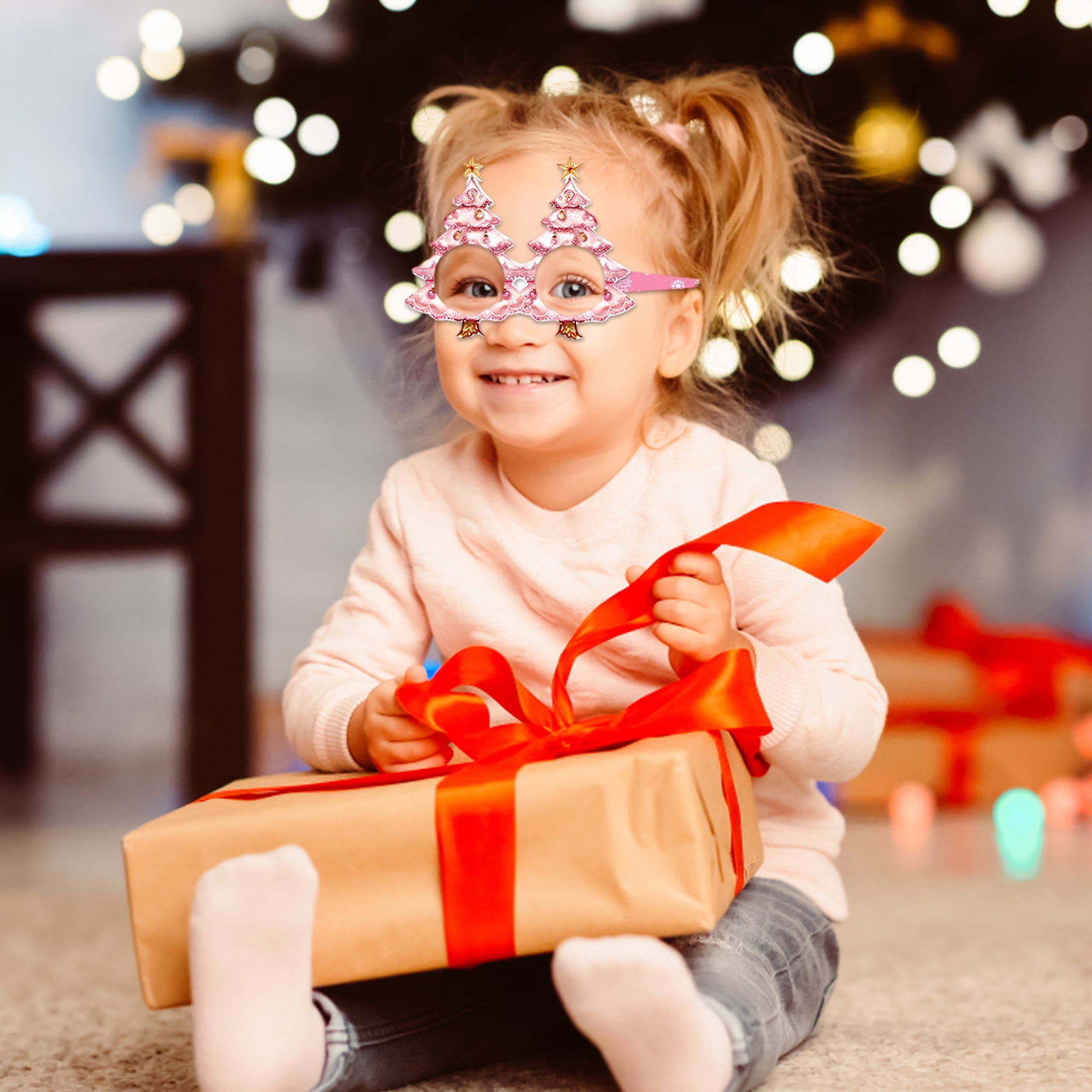 Pack Christmas Glasses Christmas Party Decorations, Funny