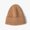 Khaki, variant on Winter Woolen Hat Women's Warm Melon Skin Knitted Cap Men Outdoor Leisure Without Eaves Pointed Beanie Bonnet Femme