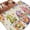 Beige, variant on Spring Floral Gnomes Area Rugs 5'x7', Small Throw Rugs for Laundry Room Playroom, Watercolor Flowers Butterflies Blue Plaid Indoor Outdoor Rug Non-Slip Low Pile Carpet Runner Reversible Floor Mats