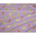 thumbnail image 4 of oneOone Polyester Lycra Fabric Lemon Slice Vegetable Printed Craft Fabric BTY 56 Inch Wide, 4 of 4