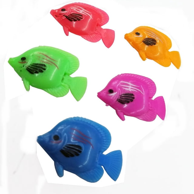 Fish Tank Landscape Simulation Plastic Fish Jellyfish Animal and Plant Simulation Fish Aquarium Decoration Supplies