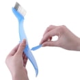 thumbnail image 5 of Kedshhgu Crevice Cleaning Brush Hard Bristle with Ergonomic Design Handle, Dead Corners Brushes for Bathroom Kitchen Tiles Window Door Slots, 5 of 6