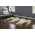 thumbnail image 3 of Evolution Trellis Zigzag 5 ft. x 7 ft. 6 in. Area Rug, Beige & Brown, 3 of 4