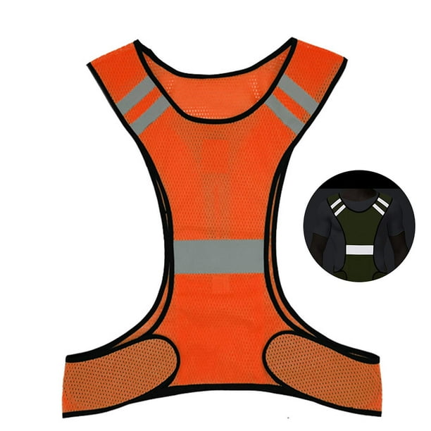 Reflective Safety Running Vest For Men Women Running Gear For Walking