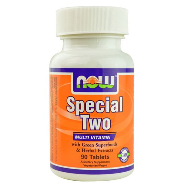 NOW Foods Vegetarian Special Two Multivitamin with Green Superfoods