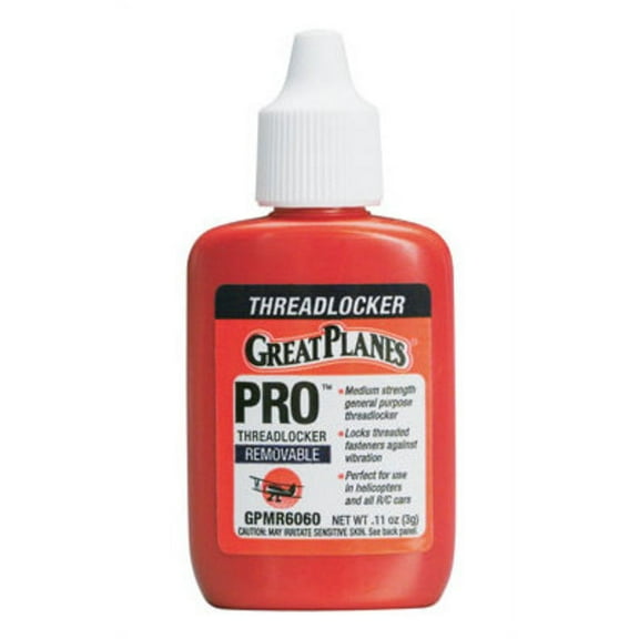 Great Planes Pro Threadlocker GPMR6060 Miscellaneous Airplane Accessories
