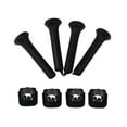 thumbnail image 4 of 4 Sets Car Door Safety Lock Button Base Locking Knob For Golf Mk2 Mk3 191837187, 4 of 10