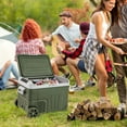 thumbnail image 2 of Costway 12 Volt Car Refrigerator 37 QT Portable Car Fridge with -4℉~68℉ Adjustable Range, 2 of 10