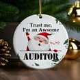thumbnail image 3 of Ornament Kits 2025,Christmas Ornaments 2025 - Trust Me I'm An Awsome Auditor Christmas Ornaments, Auditor Ornaments Christmas Tree Decor, Xmas Ornaments 2025, 3 of 3
