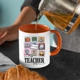 thumbnail image 3 of Lazaofficial Custom Teacher Mug - In My Teacher Era Coffee Cup with School Icons - Personalized Name Gift for Teachers, Back to School, Teacher Appreciation, 3 of 6