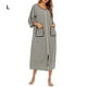 thumbnail image 2 of Minnieouse Reemplazo de de noche para mujer, cuello , manga larga, transpirable, Otoño Invierno, de oficina, ropa de dormir, ropa de dormir Type2 NO2, 2 of 6