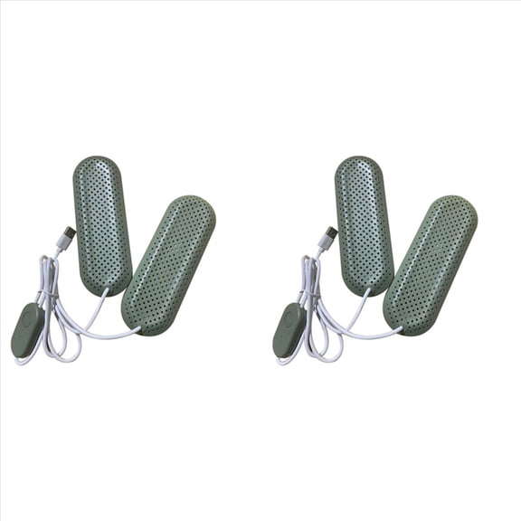 New Arrivals 2X Shoes Dryer, USB Shoe Dryer Intelligent Timing Deodorization Boot Drying Machine Warmer Winter 2